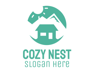 Home - Mountain Peak Cabin Home logo design