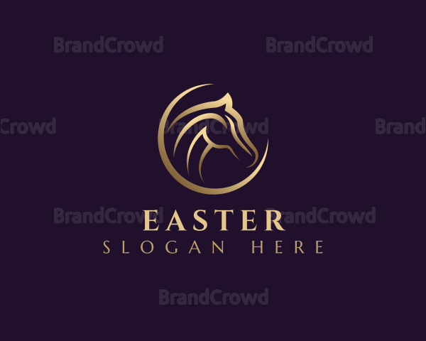 Elegant Horse Equine Logo
