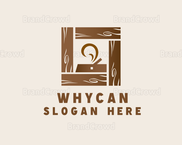 Woodwork Hand Planer Logo