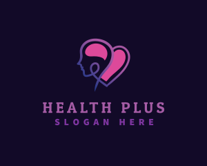 Health Brain Heart  logo design