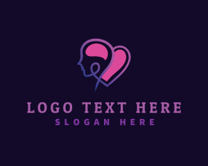 Brain - Health Brain Heart logo design