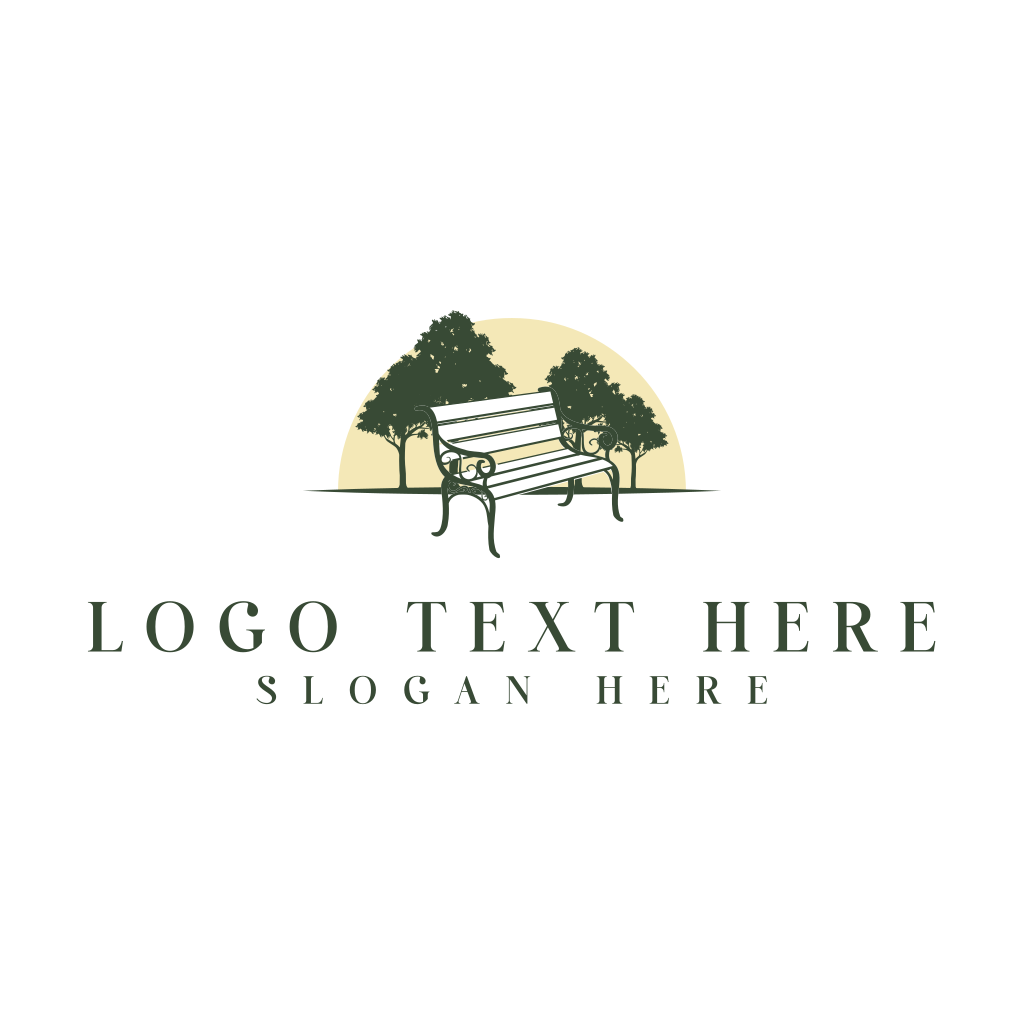 Bench Eco Park Tree Logo | BrandCrowd Logo Maker