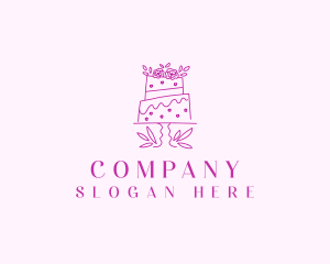 Bakery Wedding Cake Logo