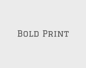 Uppercase - Hipster Serif Text logo design