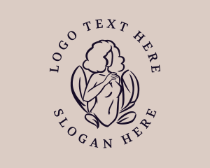 Minimalist - Natural Female Beauty logo design