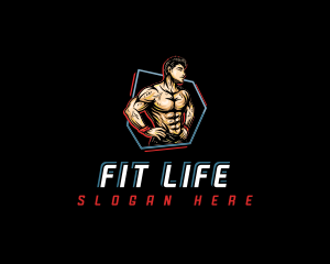Gym Physique Fitness logo design