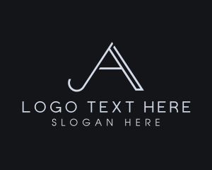 Professional Business Agency Letter A Logo