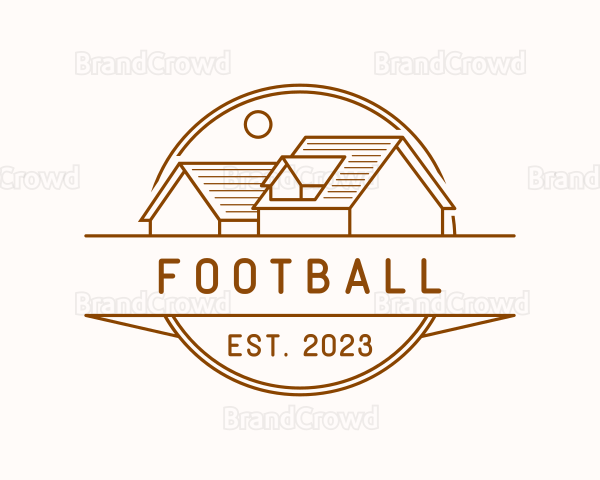 Roofing Architecture Real Estate Logo