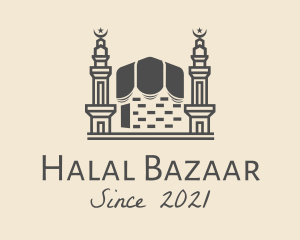 Religious Muslim Temple logo design