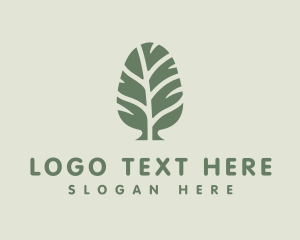 Pine - Green Pine Tree logo design