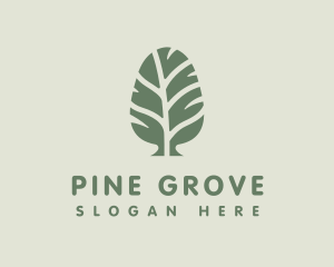 Pine - Green Pine Tree logo design