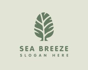 Green Pine Tree logo design