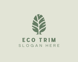 Green Pine Tree logo design