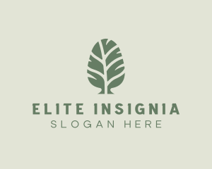 Green Pine Tree logo design