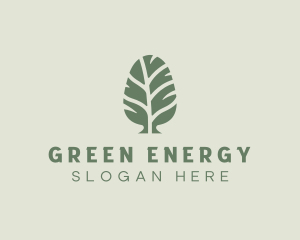 Green Pine Tree logo design