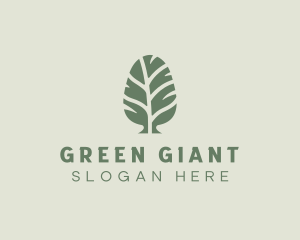 Green Pine Tree logo design