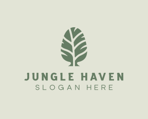 Green Pine Tree logo design