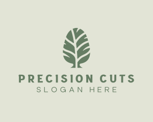 Green Pine Tree logo design