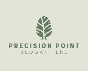 Green Pine Tree logo design