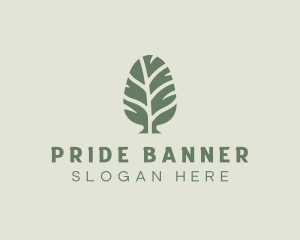 Green Pine Tree logo design