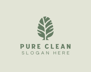 Green Pine Tree logo design