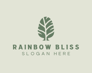 Green Pine Tree logo design