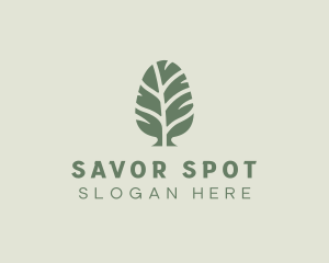 Green Pine Tree logo design