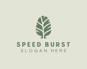 Green Pine Tree logo design