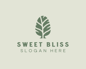 Green Pine Tree logo design