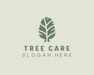 Green Pine Tree logo design