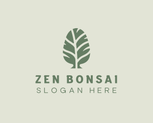 Green Pine Tree logo design