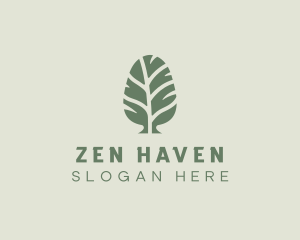 Green Pine Tree logo design