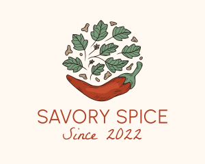 Condiments - Organic Leaf Spice logo design