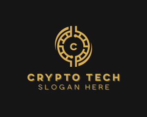 Crypto - Digital Crypto Advisory logo design