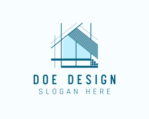 House Interior Design logo design