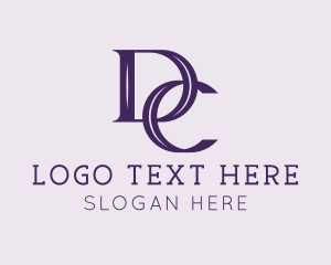 Marketing Letter DC Monogram Logo