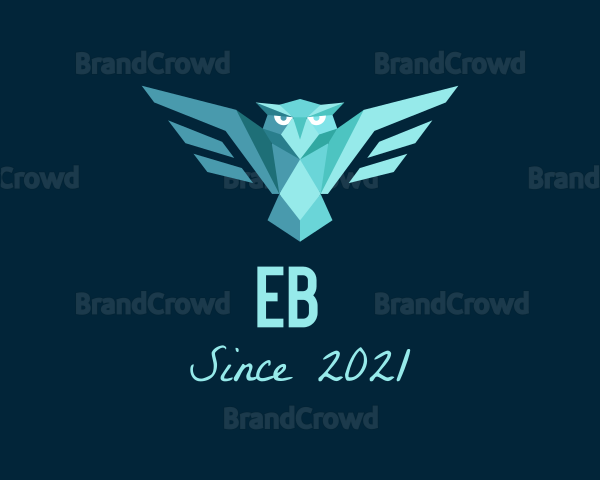 Blue Owl Origami Logo
