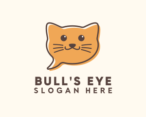 Orange Cat Chat Logo