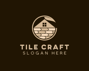 Eco Friendly Floor Tiling logo design