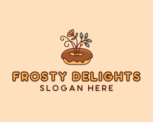 Icing - Organic Donut Dessert logo design