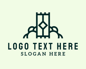 Carpet - Textile Carpet Cleaning logo design