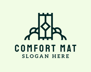 Mat - Textile Carpet Cleaning logo design