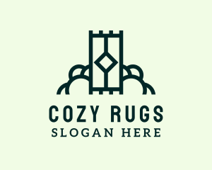 Rug - Textile Carpet Cleaning logo design