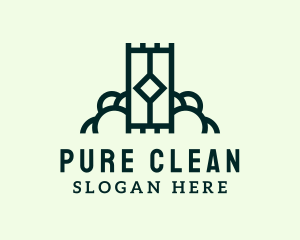 Textile Carpet Cleaning logo design