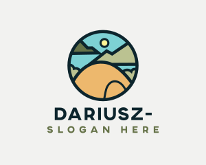 Forest - Camping Tent Forest logo design