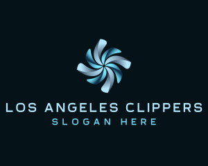 Cooling Wind Propeller Logo