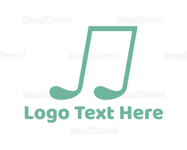 Golf Club Musical Note Logo