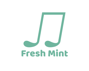 Mint - Golf Club Musical Note logo design