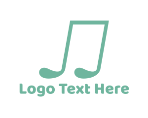 Golf Club Musical Note Logo