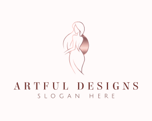 Beautiful Woman Dress logo design